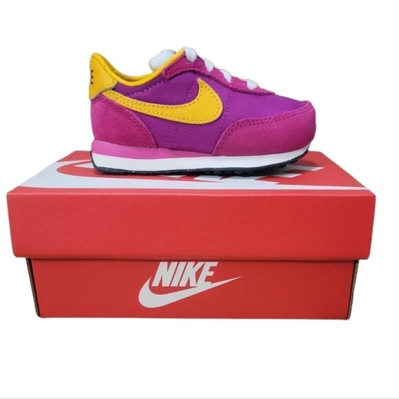 Nike Other - Nike waffle trainer  II fireberry shoe - toddler
